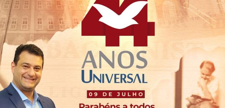Igreja Universal comemora 44 anos de história no mundo