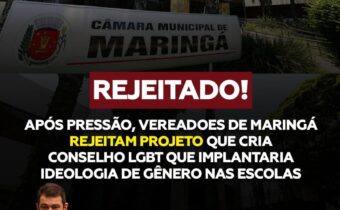 Deputado Amaro se indigna com Pl que queriam criar nas escolas de Maringá