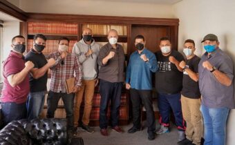 Amaro se encontra com lideranças das Artes Marciais do litoral paranaense