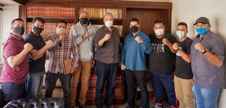 Amaro se encontra com lideranças das Artes Marciais do litoral paranaense