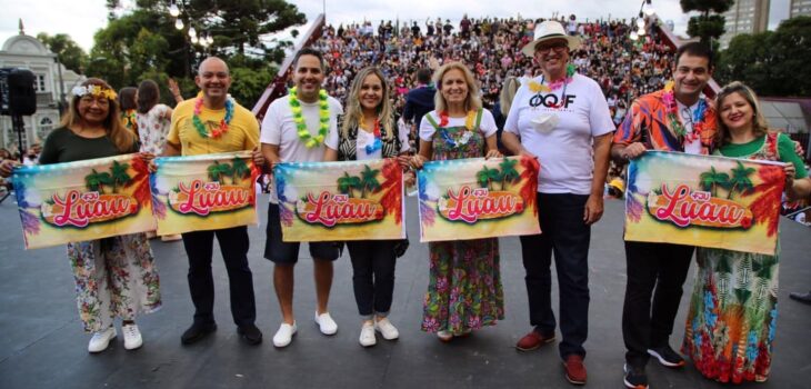 Deputado vai ao evento jovem Luau FJU