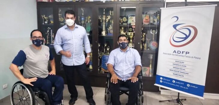 Amaro visita a Associação dos Deficientes Físicos do Paraná