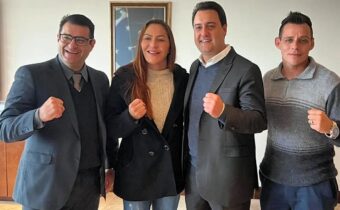 Amaro leva atleta paranaense Cris Cyborg para visita ao Governador Carlos Massa Ratinho Junior