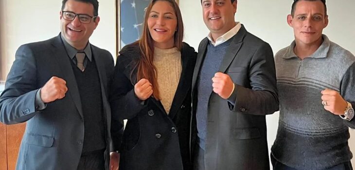 Amaro leva atleta paranaense Cris Cyborg para visita ao Governador Carlos Massa Ratinho Junior
