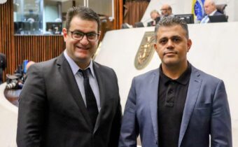 Deputado recebe a visita do Vereador de Arapongas Rodrigo de Deus