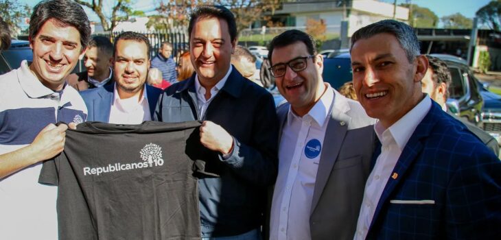 Republicanos PR faz convenção estadual e homologa candidatura de Amaro a reeleição para Deputado Estadual