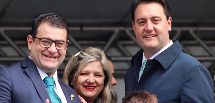 Amaro participa do evento de 7 de setembro na capital