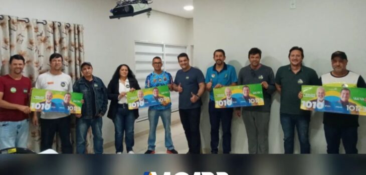 Deputado Amaro visita Clevelândia e conversa com apoiadores