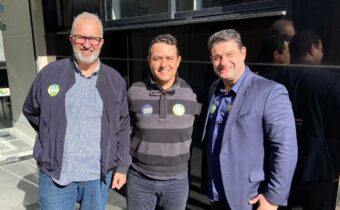 Deputado Amaro visita a sede da Rede CNT em Curitiba