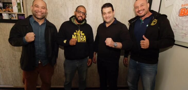 Amaro recebe visita de integrantes da Federação Paranaense de Jiu Jitsu