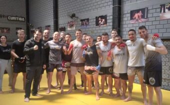 Deputado Amaro visita academia Imortal em Curitiba