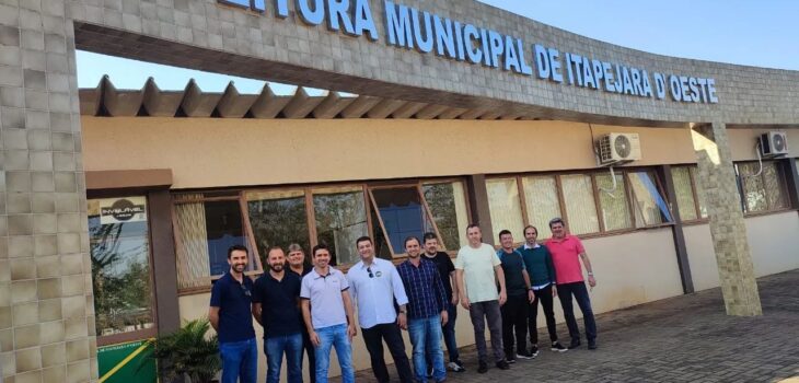 Amaro visita município de  Itapejara D’Oeste