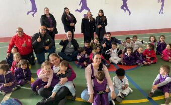Amaro visita escola Mundi School na capital paranaense