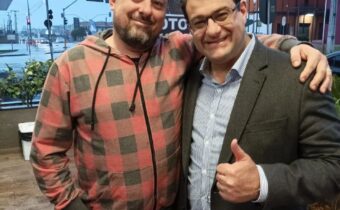 Amaro visita pastor Fábio grande liderança que acompanha seu trabalho na Alep