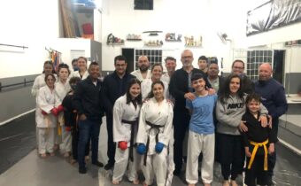 Amaro visita CT Shakugan em Piraquara