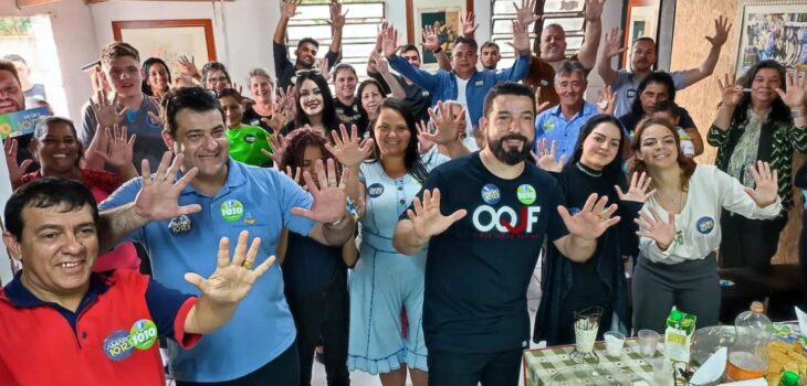 Deputado Amaro percorre cidades do Estado em campanha dessa vez foi Ponta Grossa