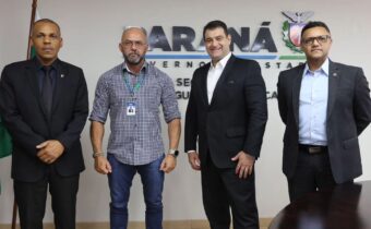 Amaro visita a Secretaria de Segurança Pública para ver demandas da categoria