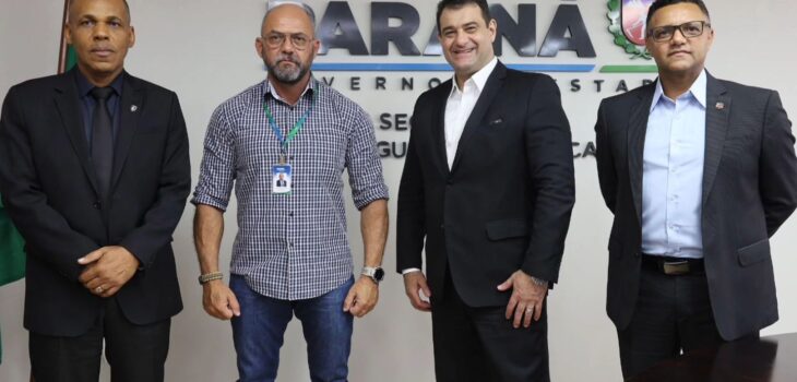 Amaro visita a Secretaria de Segurança Pública para ver demandas da categoria