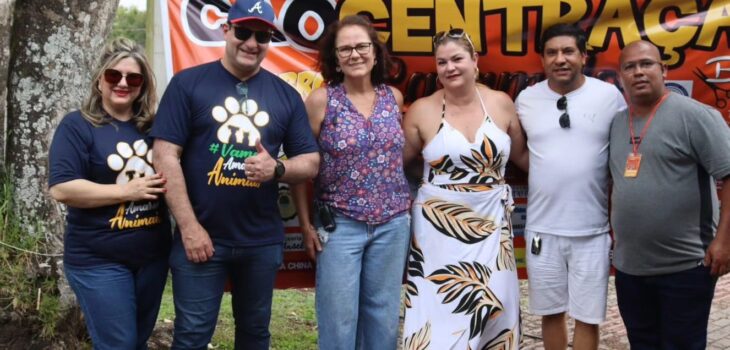 Amaro e Vanilda participam de concentração em Piraquara em prol dos pets