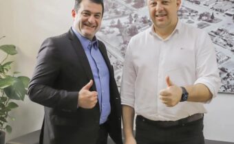 Amaro esteve nesta semana com o Prefeito Bihl Zanetti de Campina Grande do Sul