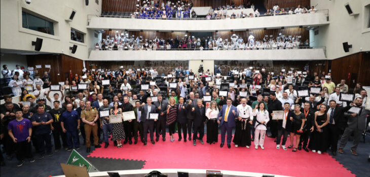 Dezembro Faixa Preta celebra artes marciais no Plenário da Assembleia