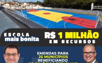 Amaro destina 1 milhão em recursos do programa Escola Mais Bonita
