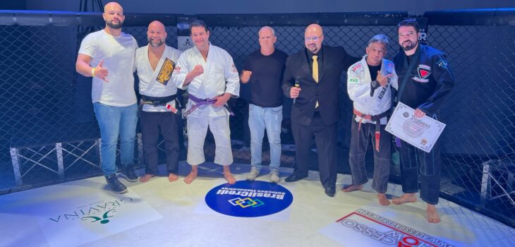 Deputado Alexandre Amaro é graduado faixa roxa em evento em Ponta Grossa