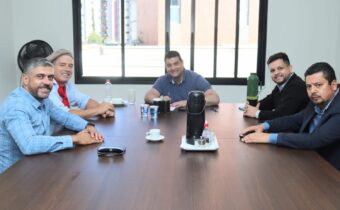 Amaro e equipe do Papo Campeiro tem agenda produtiva com representantes da Tradição Gaucha no Paraná
