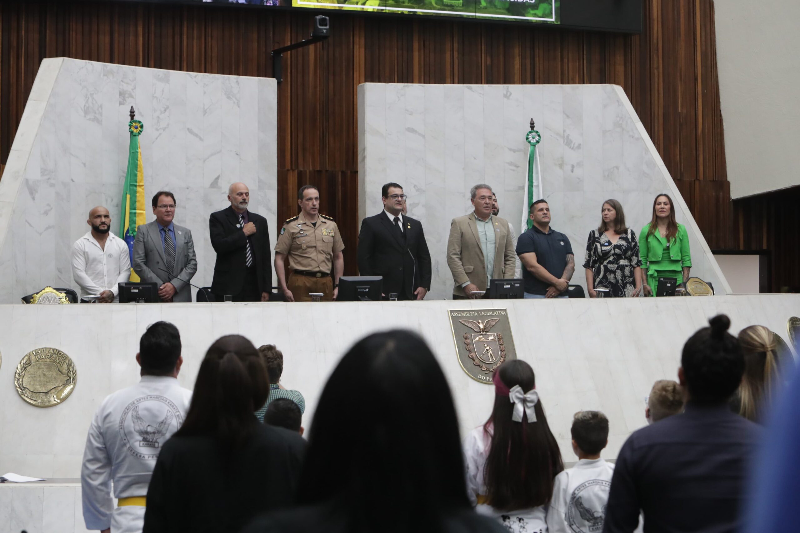 Assembleia Legislativa celebra conquistas e trajetórias vitoriosas de atletas das artes marciais