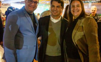 Amaro e demais deputados participam de evento no Clube Santa Mônica