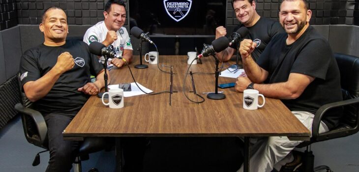 Podcast Dezembro Faixa Preta recebe consagrados das Artes Marciais