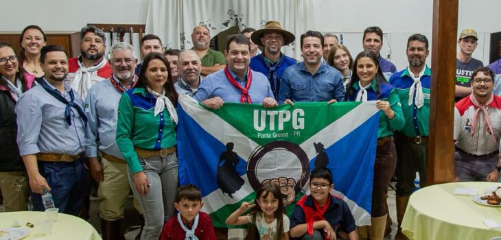 Amaro esteve presente no encontro da UTPG dos Patrões do Tradicionalismo Gaúcho no Paraná